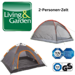 2 Personen Zelt extraleicht Campingzelt Strandzelt Wurfzelt wasserdicht Grau NEU | eBay.de