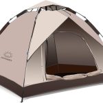 EPCPSHADES Camping 2 Mann Zelt wasserdicht Pop Up wurfzelt 2 Personen Trekking & Festival Igluzelt Sekundenzelt Wasserdicht 230x170x135cm Ideal auch ...