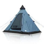 your GEAR Zelt Lido 290 3 Personen Tipi Zelt Bodenwanne Insektenschutz Stehhöhe Wasserdicht 5000 mm