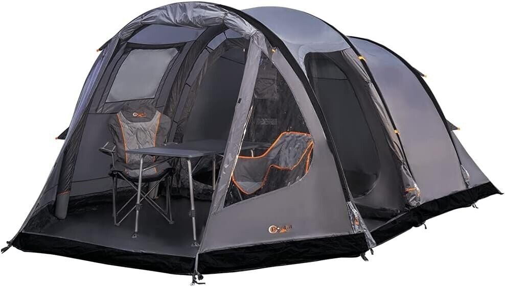 5-mann-zelt-595kur-1.jpg Portal Outdoor aufblasbares Zelt Kuppelzelt Zelt für 5 Personen wasserdicht Camping Alfa 5 aufblasbar, Personen: 5 (Spar Set, mit Transporttasche und Handpumpe), inkl. Tragetasche und Handpumpe – Bild 1