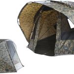 MK Angelsport Angelzelt MK Fort Knox 2.0 Camo Dome 3,5 Mann Angelzelt + Winterskin