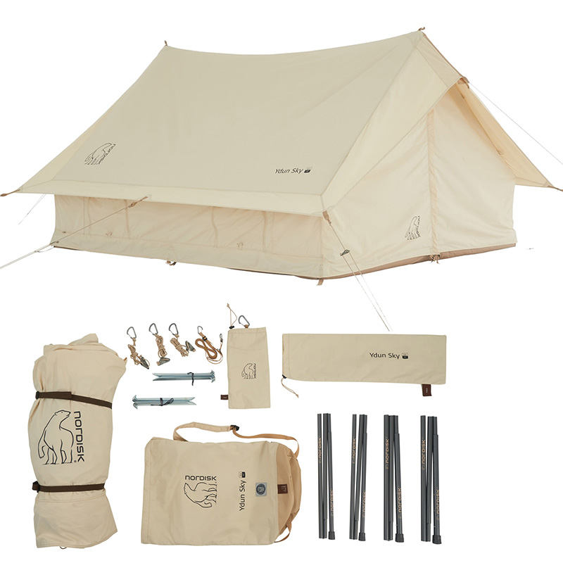 baumwollzelt-144aoq-1.jpg Nordisk Zelt 3 4 P. Ydun Sky Glampingzelt A – Bild 1