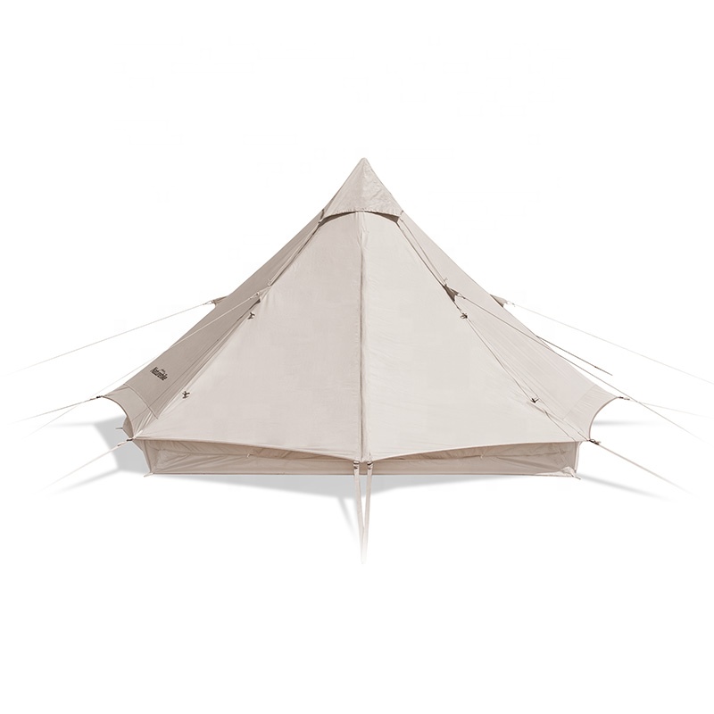 baumwollzelt-833njx-1.jpg Naturehike Brighten 6.4 Baumwollzelt Tipi 4 Personen Zelt quicksack gold hier im 4 Personen Zelte Online Shop günstig kaufen – Bild 1