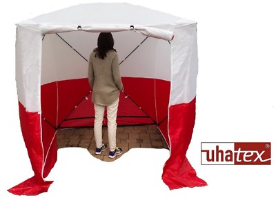 baustellenzelt-267ypb-1.jpg Baustellenzelt, Bauzelt, Rot/ Weiß | eBay.de – Bild 1