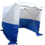 Baustellenzelt, weiß/ blau, Pop Up Zelt | eBay.de