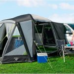 BERGER Busvorzelt Liberta Air │Luftzelt Autozelt aufblasbar freistehend Outdoor │Vorzelt Camping für Bus, Van, Auto│Schnellaufbau Zelt inkl. Luftpumpe ...