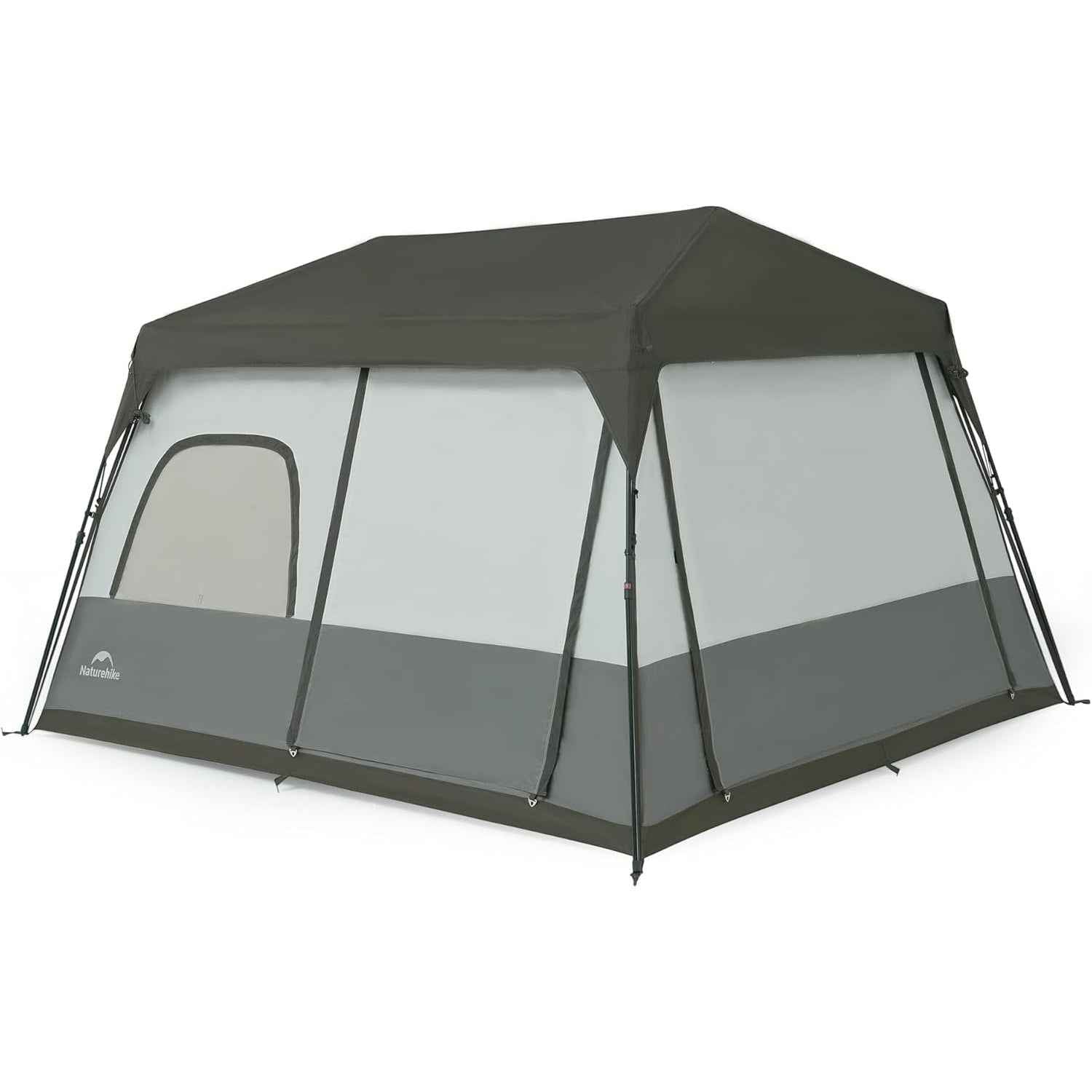 campingzelt-6-personen-322bqe-1.jpg Cape 8.3 quadratisches Pop up Campingzelt für 6 Personen | Naturehike – Bild 1