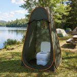 Westmann Toilettenzelt Harlow | mobiles Duschzelt & Umkleidezelt | 120x120x200 cm