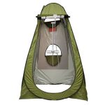 Rutaqian Wurfzelt Pop Up Duschzelt, Toilettenzelt, Umkleidezelt, 120x120cm, Personen: 2, Tragbar Camping Duschkabine WC Zelt Mobile Umkleidekabine, Pop Up Zelt