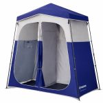 Duschzelt Marasusa Q Double Blue/Light Grey