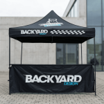 Backyard Easy Up Zelt Halbhohe Seitenwand