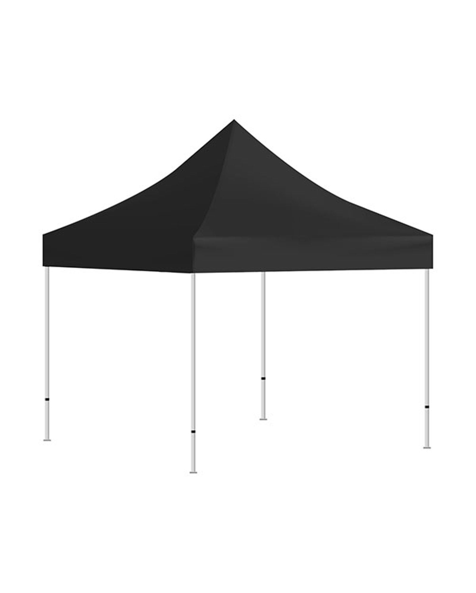 easy-up-zelt-753eej-1.jpg Easy Up Zelt 3x3m, schwarz – PERFECT Veranstaltungs Service – Bild 1