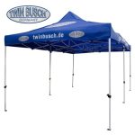 TWIN BUSCH Faltzelt (Easy Up) 3x6 m inkl. Seitenplane