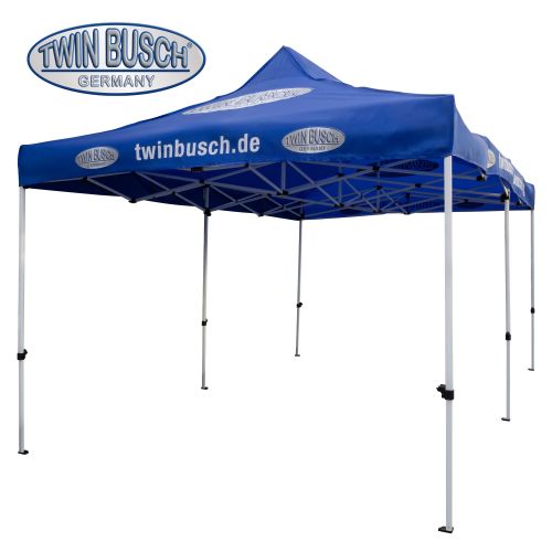 easy-up-zelt-832oyl-1.jpg TWIN BUSCH Faltzelt (Easy Up) 3x6 m inkl. Seitenplane – Bild 1