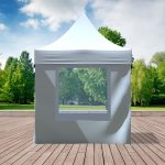 2x2 m Faltpavillon, weiß