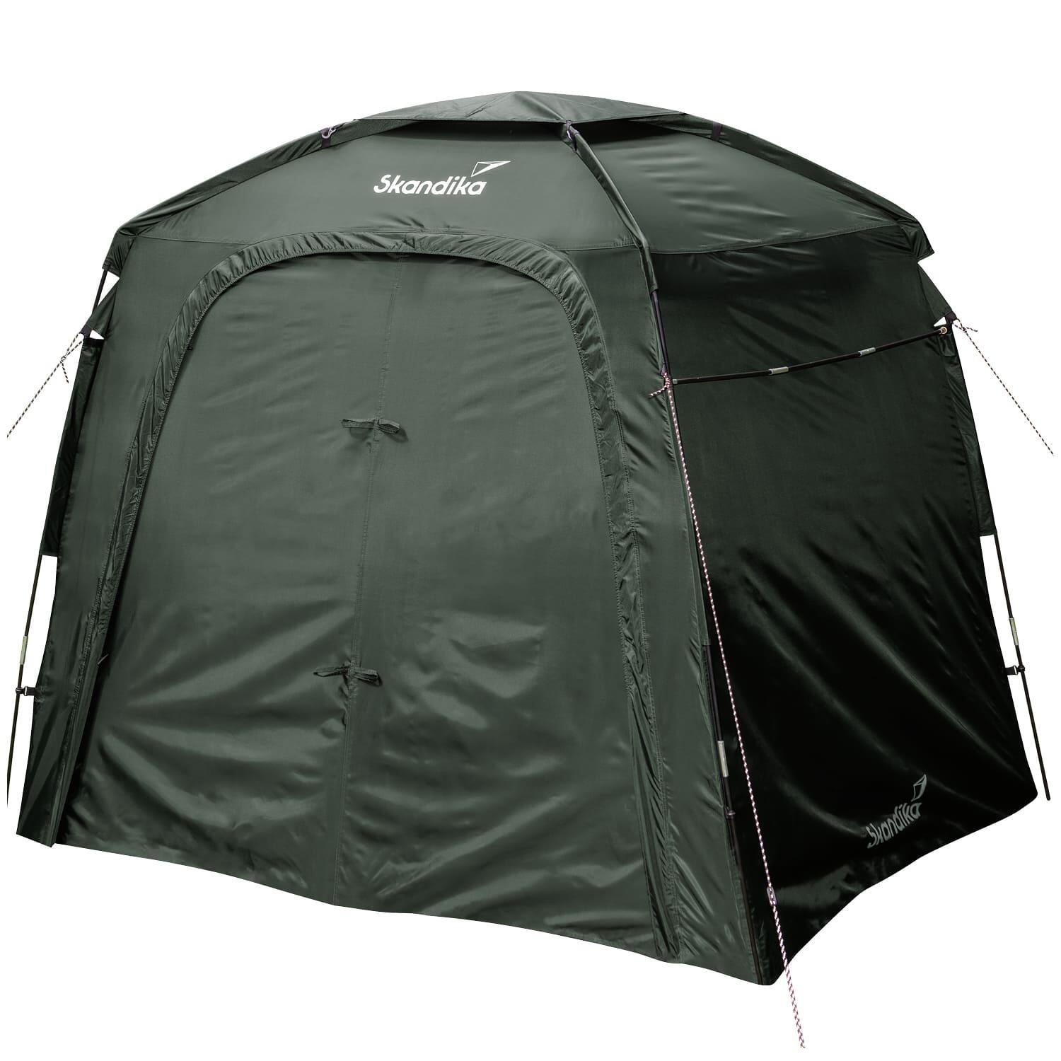 geraetezelt-238fgu.jpg Gerätezelt Storage Tent L Fahrradgarage 1,7m Stehhöhe wasserdicht – Bild 1