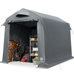 EVER ADVANCED Gerätehaus 9.8m³ Gerätezelt 190x230x225cm 3000MM Wasserdicht : Amazon.de: Garten