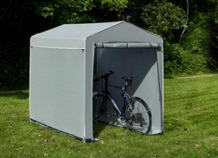 geraetezelt-camping-057lnu.jpg Isabella Space Gerätezelt, 220x150cm, grau – Bild 1