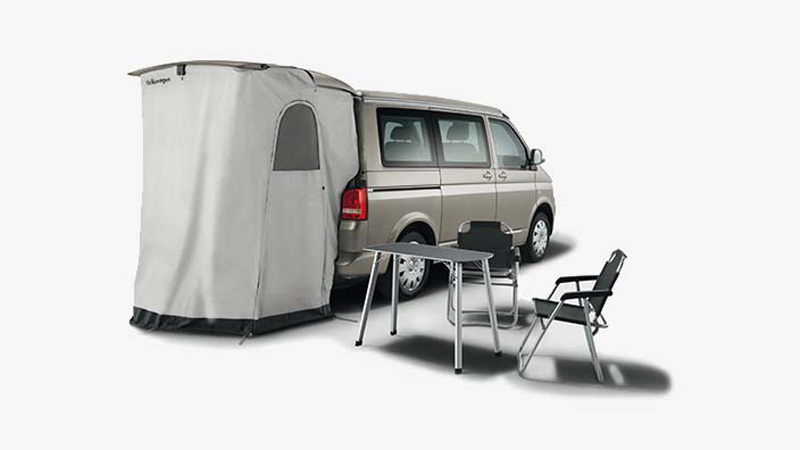 heckklappenzelt-940ahs-1.jpg Heckklappenzelt Original VW Duschkabine T5 T6 Multifunktionszelt Heckklappe Zelt – Bild 1