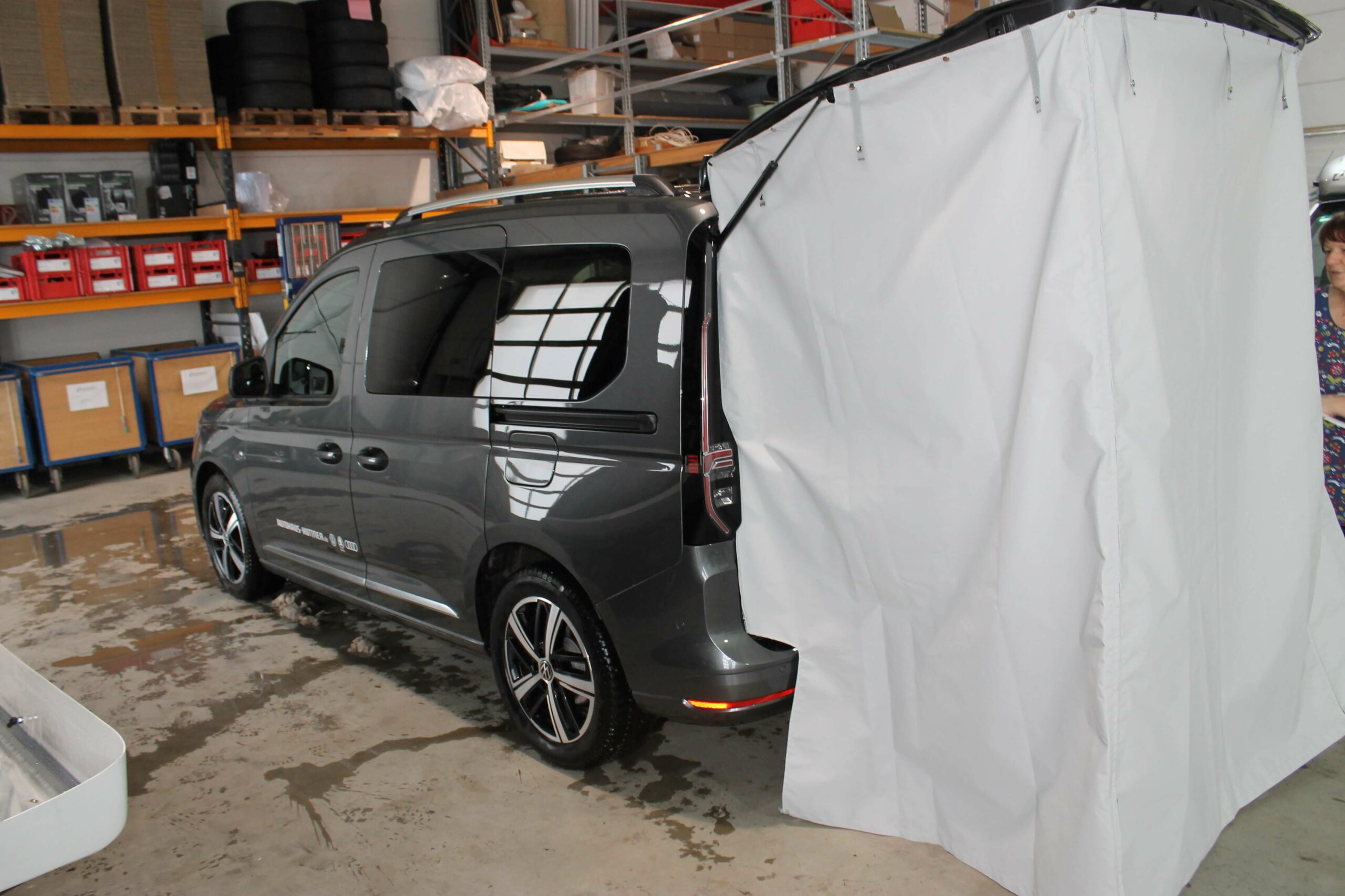 heckzelt-caddy-062grb-1.jpg NEU! Heckklappenzelt Volkswagen Caddy 5 zooom – Bild 1