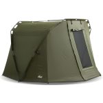 Lucx® Angelzelt 2 Mann Karpfenzelt 2 Man Bivvy Carp Dome Fishing Tent "Caracal"