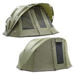 Lucx® Bivvy + Winterskin Karpfenzelt Angelzelt + Überwurf 2 Mann Zelt "Bobcat" | eBay.de