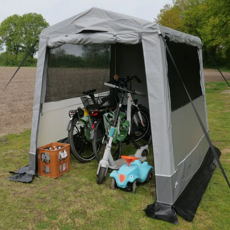 kuechenzelt-camping-709soe.webp your GEAR Trient Multi Storage Küchenzelt, Gerätezelt, 240 x 180 x 200 cm Zelt, 2 Fenster, UV 50+ – Bild 1