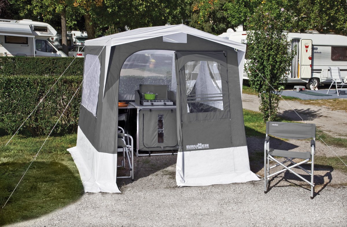 kuechenzelt-camping-999txh.jpg Brunner Gusto II Küchenzelt 200 x 150 cm grau | Freistaat MEGA STORE Camping Shop – Bild 1