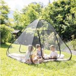 Insektenschutz Pop Up Mosquitonetz Wurfzelt anthrazit 140x200 cm