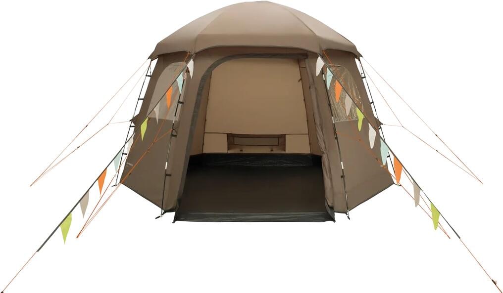 rundzelt-428jcw-1.jpg Easy Camp Sandland Yurt Rundzelt, 6 Personen, 365x320cm, braun – Bild 1