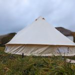 Seegler Brex5 Natur Rundzelt komplett mit Bodenwanne