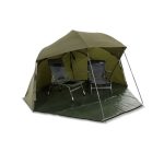 Lucx® Shelter Angel Zelt Brolly Deluxe Schirm + Alu Frame 60 Schirmzelt Angeln | eBay.de