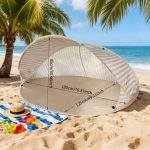 PopUp Sonnenzelt Strandmuschel beige | UN10276046