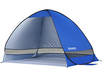 Produktbild NX-6419 Semptec Urban Survival Technology Pop up Strandzelt für 2 Personen, Belüftung, 200 x 120 x 130 cm, UV50+ – Bild 1
