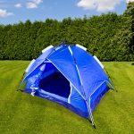 Trekkingzelt Tatra Campingzelt für 2 Personen Blau