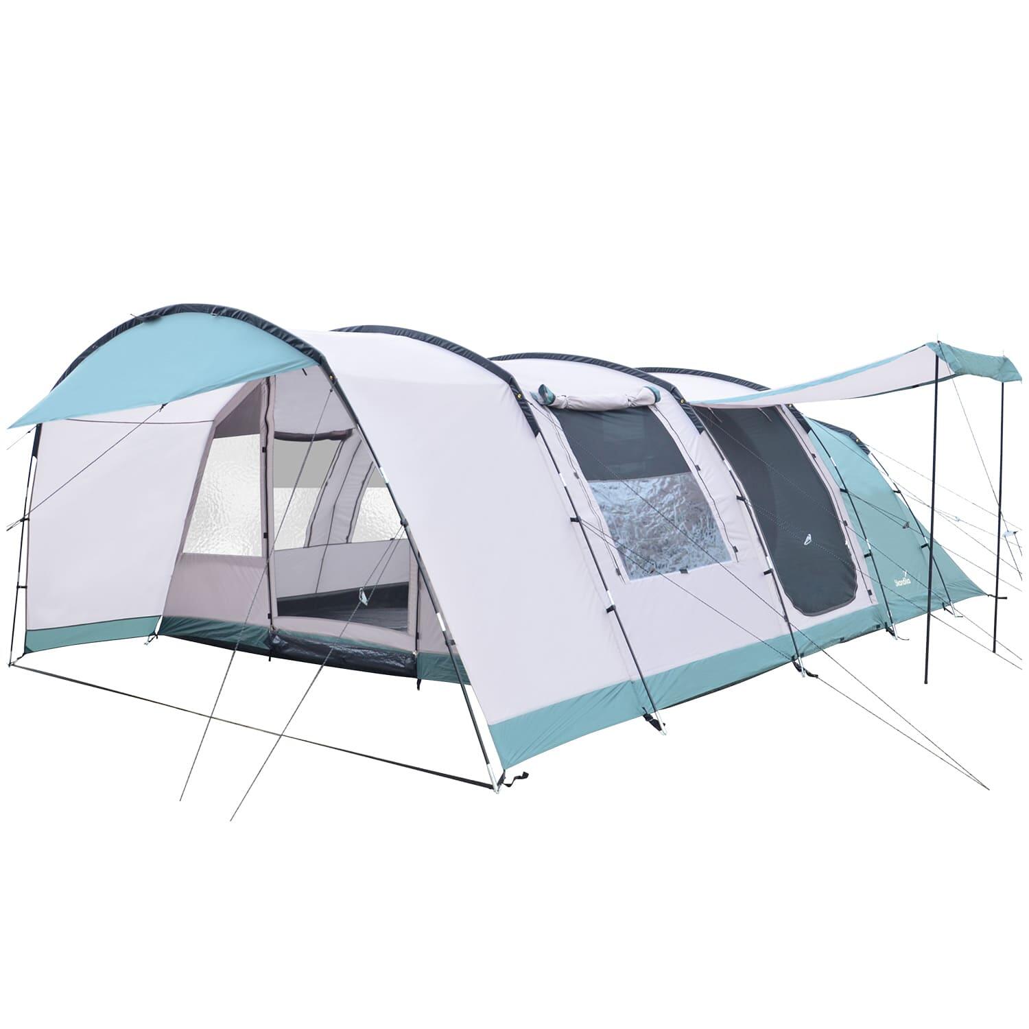 tunnelzelt-6-personen-812cfa-1.jpg Tunnelzelt Hafslo 6 XL Sleeper Protect Camping Zelt für 6 Personen | Decathlon – Bild 1