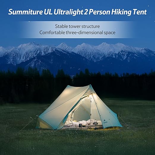 ultralight-2-personen-zelt-913tpr-1.jpg Summiture™ Ultraleichtes Trekkingzelt für 2 Personen – Bild 1