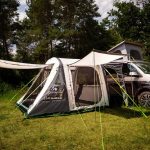 Aufblasbares Vorzelt VW T5 T6/ T6.1 und Kederschienen