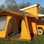 Vintage Vorzelt für Bulli – Klassisches Camping Zelt mit modernen Materialien