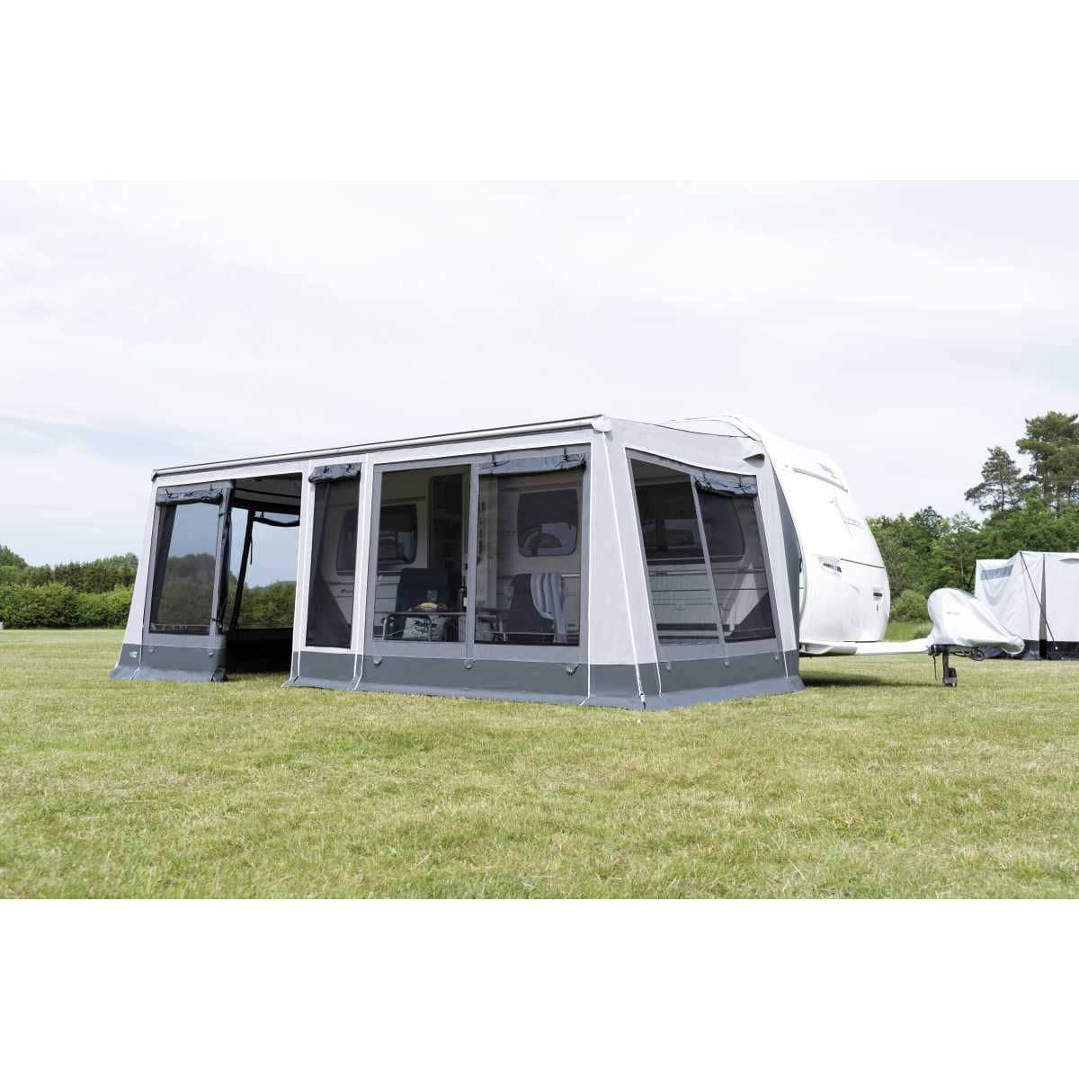 wigo-rolli-plus-ambiente-629lte-1.jpg WIGO Markisenzelt ROLLI PLUS Lounge Größe 9b Umlaufmaß 965 999 cm Auszug 250 cm – Bild 1