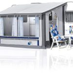 Herzog Meran Color DC Wohnwagen Vorzelt Wintervorzelt Ganzjahreszelt Gr. 4 340x210cm Camping grau cleverdeals.de