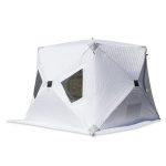 2–3 Personen Winter Angelzelt, 3 lagiges, verdicktes Winterzelt, Eisfischerzelt, automatisches Zelt zum Angeln, Shelter, warmes Außenzelt : Amazon.de: ...