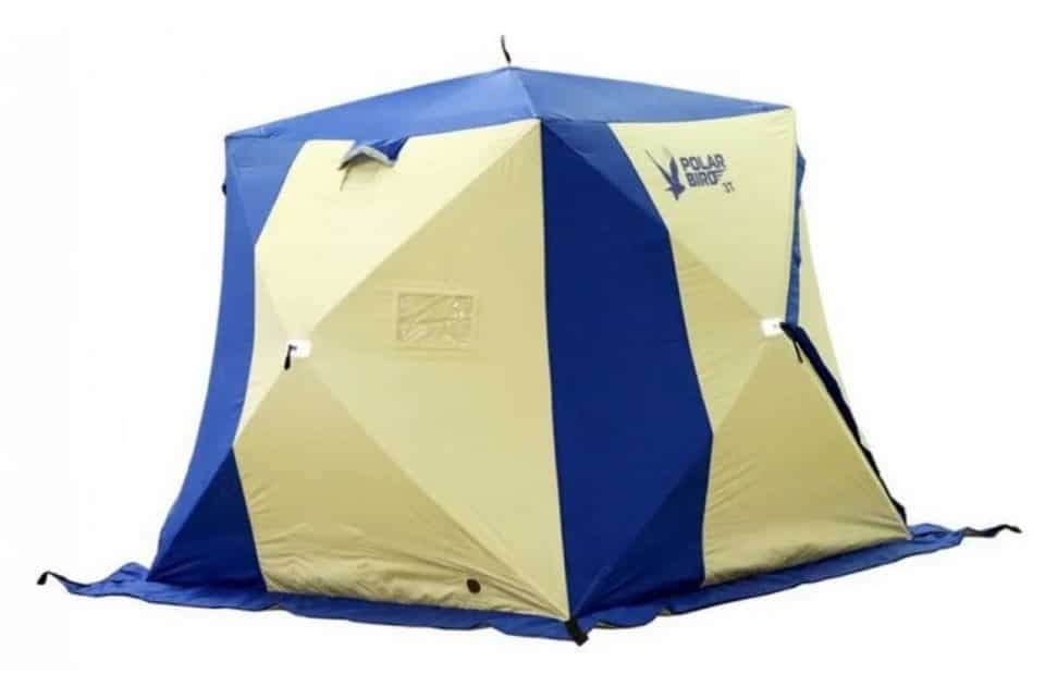 winterzelt-830qmy-1.jpg Polar Bird Gruppenzelt »"Polar Bird 3Т" Wasserdichtes Gefüttertes Winterzelt«, Personen: 3 Campingkultur – Bild 1