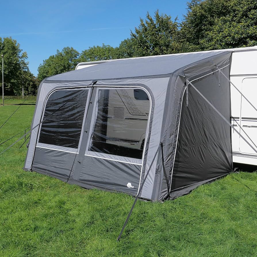wohnwagen-vorzelt-aufblasbar-325pmc-1.jpg your GEAR Porto Air aufblasbares Vorzelt 340 x 250 cm Sonnenvordach Reisevorzelt Wohnwagenvorzelt : Amazon.de: Auto & Motorrad – Bild 1