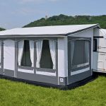 Wohnwagen Vorzelt Bern 2.0 freistehend Dauerstandzelt 250 cm tief
