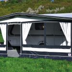 Vorzelt Torino für Hubbett Wohnwagen ab BJ 2018
