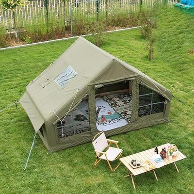 wohnzelt-349tyy-1.jpg Sportzelt aufblasbares Zelt Campingzelt wasserdichtes Hauszelt Stehhöhenhaus Wohnzelt Zeltvilla mieten 160,00 EUR pro drei Tage mietmeile.de – Bild 1