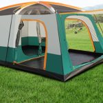 Camping Zelt Sun Shade Shelter 6 8 8 12 Personen Großes Zelt verdickt regensicheres Camping im Freien mit Zwei Schlafzimmern und einem Wohnzelt,Small : Amazon.de: Sport & Freizeit