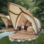 Glamping Zelt kaufen Hersteller STROHBOID Nachhaltiges Luxus Zelt