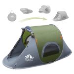 Night Cat Pop Up Campingzelt, 1 Person, wasserdicht, sofortiger einfacher Aufbau im Freien : Amazon.de: Sport & Freizeit